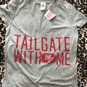Victoria’s Secret Pink NFL 49ers T-shirt